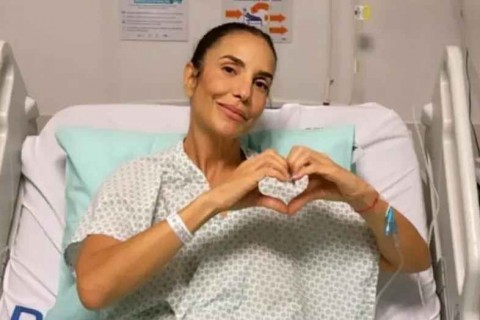 Ivete Sangalo é internada com pneumonia e tranquiliza: “Me sentindo melhor”