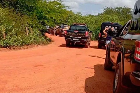 Forças policiais encontram pegadas e rede em área rural de Mossoró; rastro aponta para detentos foragidos